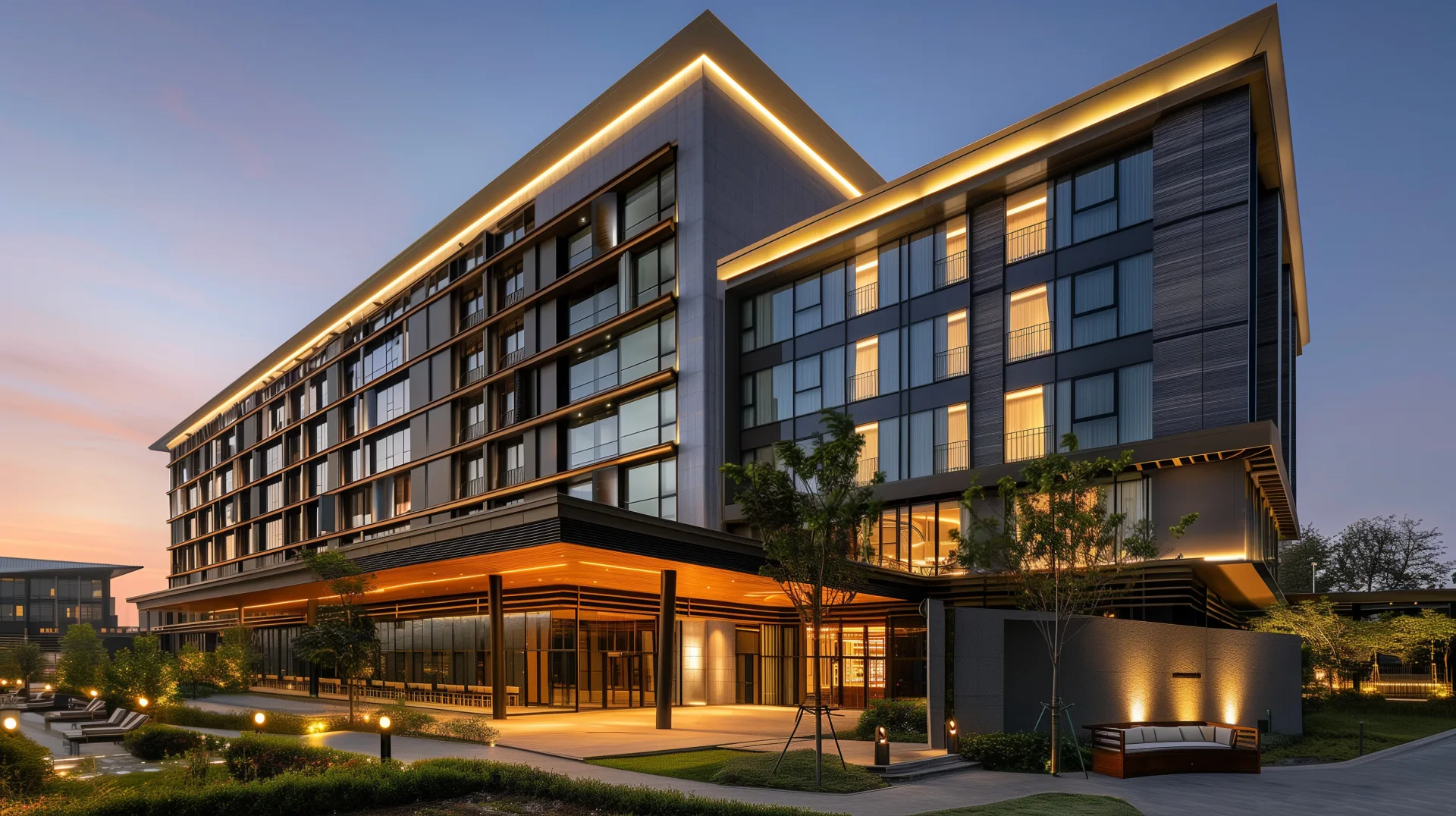 Hotel facade